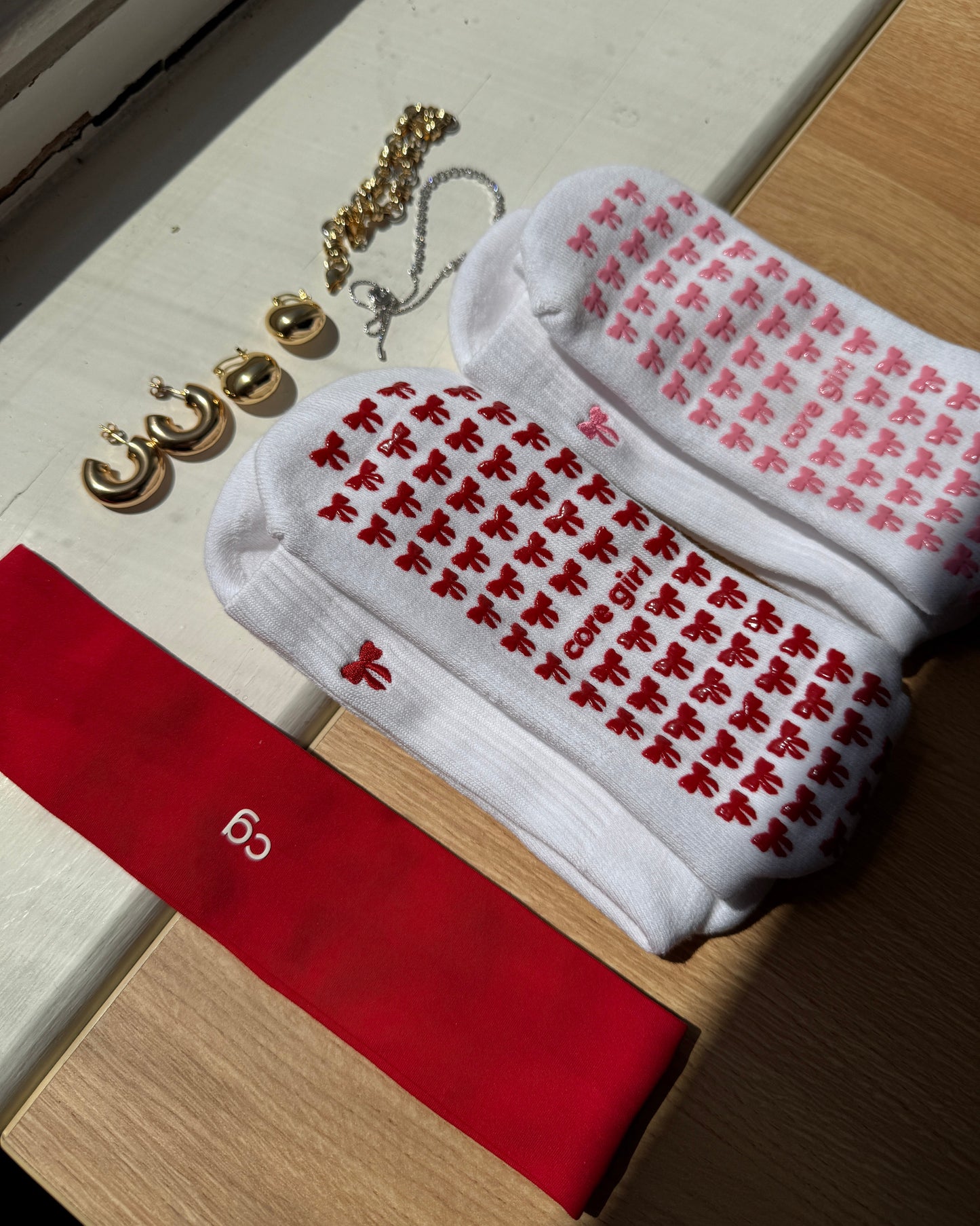 Grip Socks & Headband Bundle – Berries Collection